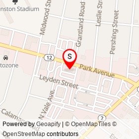 Citizens Bank on Park Avenue,  Rhode Island - location map
