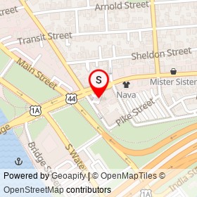 Shell on Benefit Street, Providence Rhode Island - location map