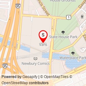 Express on Providence Place, Providence Rhode Island - location map