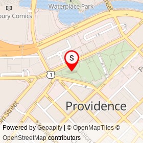 Biltmore Park on , Providence Rhode Island - location map