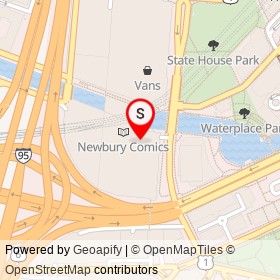 Hollister on Providence Place, Providence Rhode Island - location map