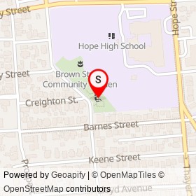 No Name Provided on Hope Street, Providence Rhode Island - location map