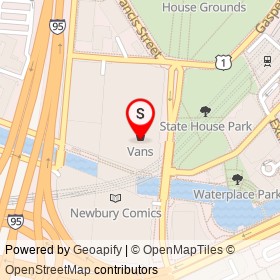 Dave & Buster's on Providence Place, Providence Rhode Island - location map