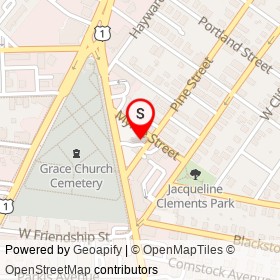 U-Haul on Broad Street, Providence Rhode Island - location map