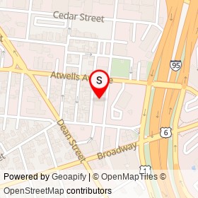 Camille's on Bradford Street, Providence Rhode Island - location map