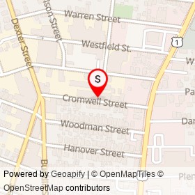 KNEAD Doughnuts on Cromwell Street, Providence Rhode Island - location map