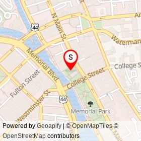 Market Square on , Providence Rhode Island - location map