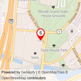 DSW on Providence Place, Providence Rhode Island - location map