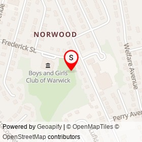 No Name Provided on Frederick Street,  Rhode Island - location map