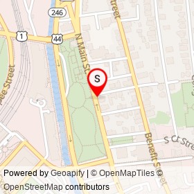 Benefit Square on , Providence Rhode Island - location map