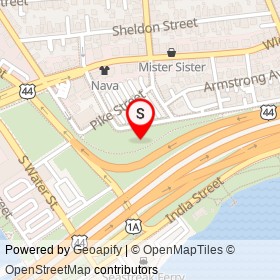 No Name Provided on George M. Cohan Boulevard, Providence Rhode Island - location map