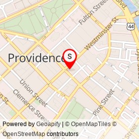The Dorrance on Westminster Street, Providence Rhode Island - location map