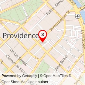 Union Trust Company Building on Westminster Street, Providence Rhode Island - location map