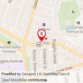 Popeyes on Smith Street, Providence Rhode Island - location map