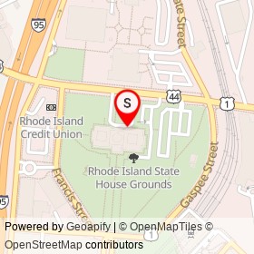 Rhode Island State House Tours on Smith Street, Providence Rhode Island - location map