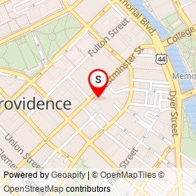 Livi's pockets on Westminster Street, Providence Rhode Island - location map