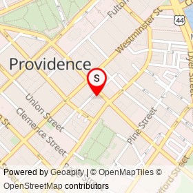 Viscera on Dorrance Street, Providence Rhode Island - location map