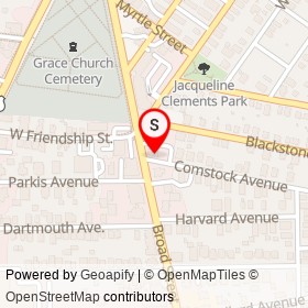 Domino's on Broad Street, Providence Rhode Island - location map