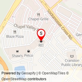 REI on Chapel Valley Boulevard,  Rhode Island - location map
