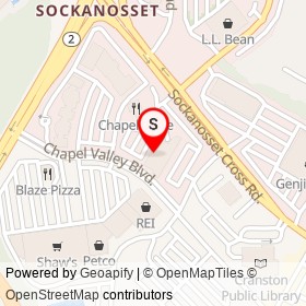 Staples on Chapel Valley Boulevard,  Rhode Island - location map