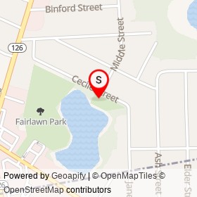 Ryan Archembault Memorial Park on , Lincoln Rhode Island - location map