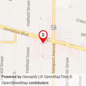 Arigna Irish Bar on Armistice Boulevard,  Rhode Island - location map