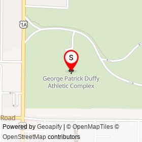 George Patrick Duffy Athletic Complex on ,  Rhode Island - location map