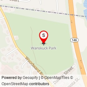Wanskuck Park on , Providence Rhode Island - location map