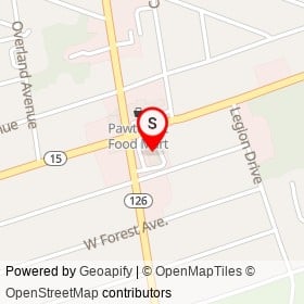 Double Dragon on Smithfield Avenue,  Rhode Island - location map