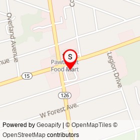 Dunkin' Donuts on Mineral Spring Avenue,  Rhode Island - location map