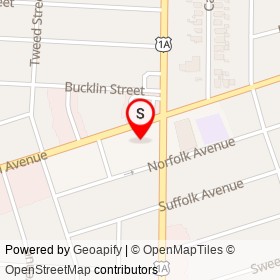 Pawtucket Credit Union on Central Avenue,  Rhode Island - location map