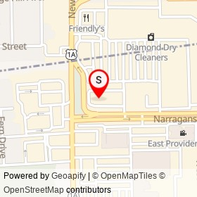 Papa Gino's on Narragansett Park Drive,  Rhode Island - location map