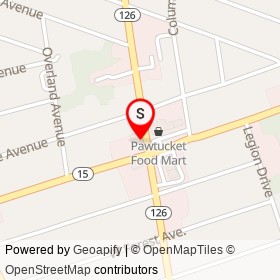 No Name Provided on Mineral Spring Avenue,  Rhode Island - location map