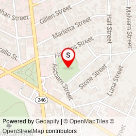 Ascham Street Park on , Providence Rhode Island - location map