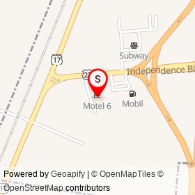 No Name Provided on Independence Boulevard, Hardeeville South Carolina - location map