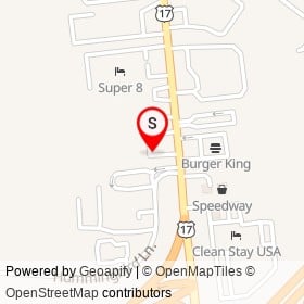 Shell on Hummingbird Lane, Hardeeville South Carolina - location map