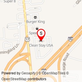 Clean Stay USA on Whyte Hardee Boulevard, Hardeeville South Carolina - location map