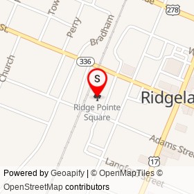 Ridge Pointe Square on , Ridgeland South Carolina - location map