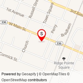 Ridgeland Police Department on West Main Street, Ridgeland South Carolina - location map