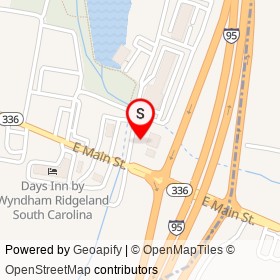 BP on East Main Street, Ridgeland South Carolina - location map