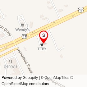 Texaco on Kings Highway,  South Carolina - location map