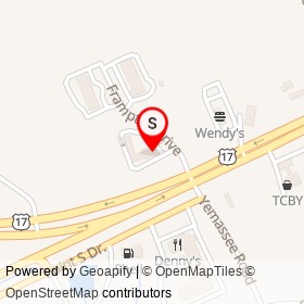 Exxon on Frampton Drive,  South Carolina - location map