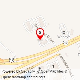 McDonald's on Frampton Drive,  South Carolina - location map