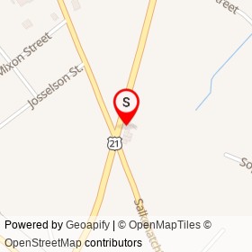 El Cheapo on US 17 Alt; US 21, Yemassee South Carolina - location map