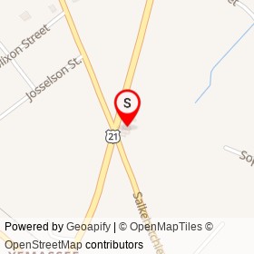 R&M Convenience on US 17 Alt; US 21, Yemassee South Carolina - location map