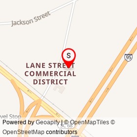 Le Creuset on Lane Street, Yemassee South Carolina - location map