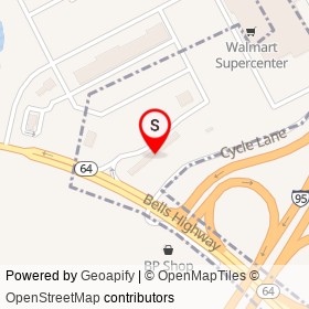 Super 8 by Wyndham Walterboro on Bells Highway, Walterboro South Carolina - location map