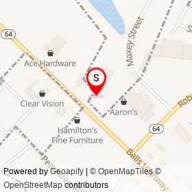Walterboro Ford on Bells Highway, Walterboro South Carolina - location map