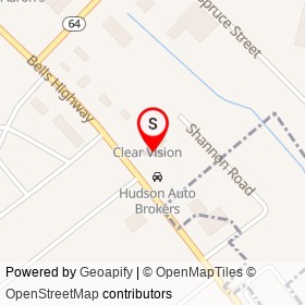 Dmirtrio's Restaurant on Bells Highway, Walterboro South Carolina - location map