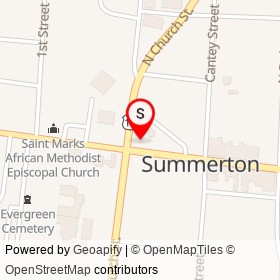 No Name Provided on Main Street, Summerton South Carolina - location map